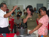 Actual operation of the stove by stove users from Ormoc and Baybay